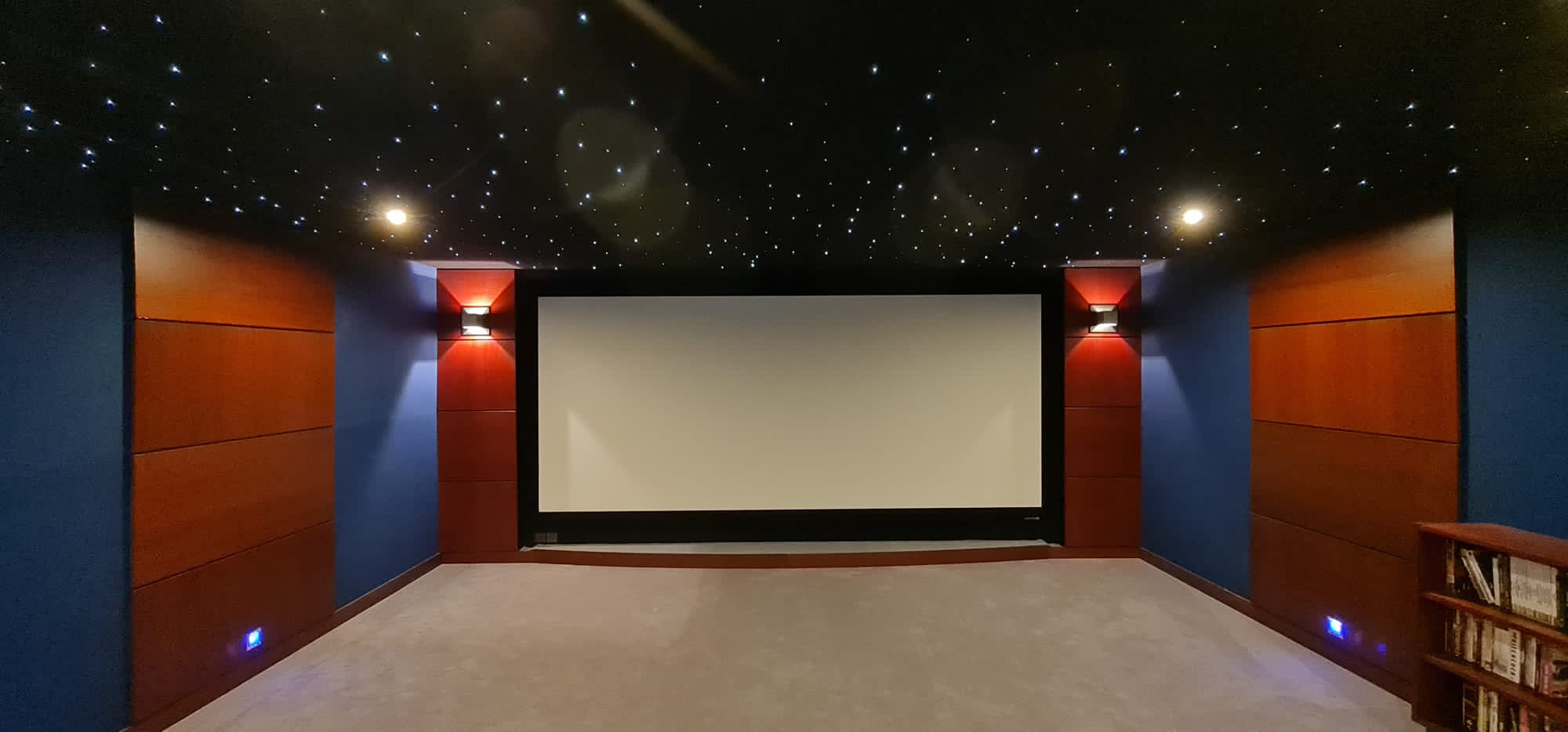 Plafond tendu en dalles - VOTRE CINEMA - pour home cinéma